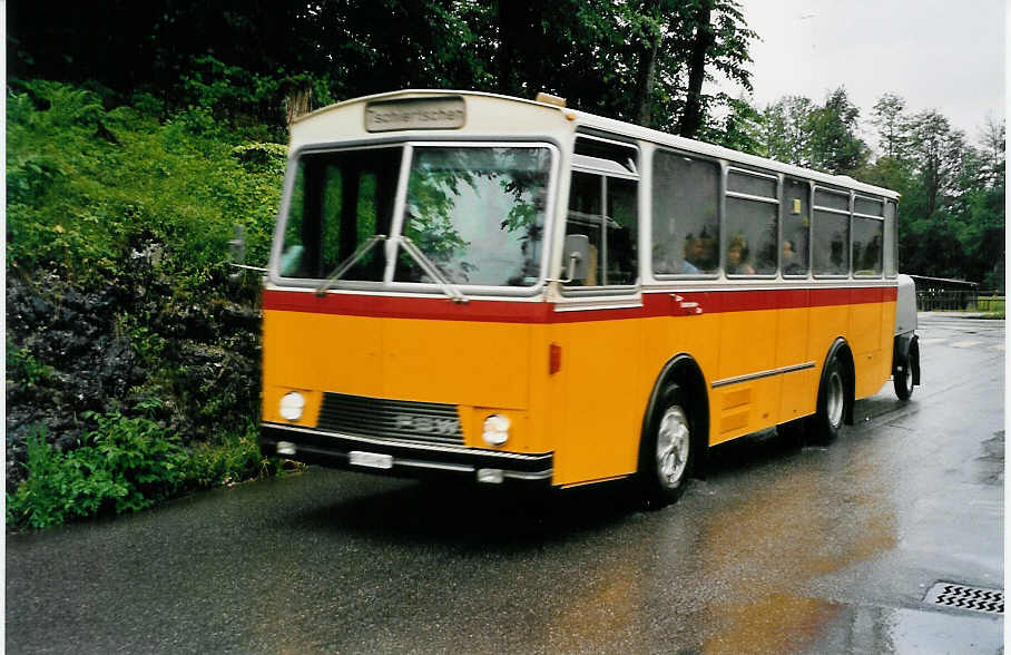 (047'033) - Scheidegger, Sch�nb�hl - BE 150'067 - FBW/Lauber (ex P 23'507) am 10. Juni 2001 in Ballenberg, West 