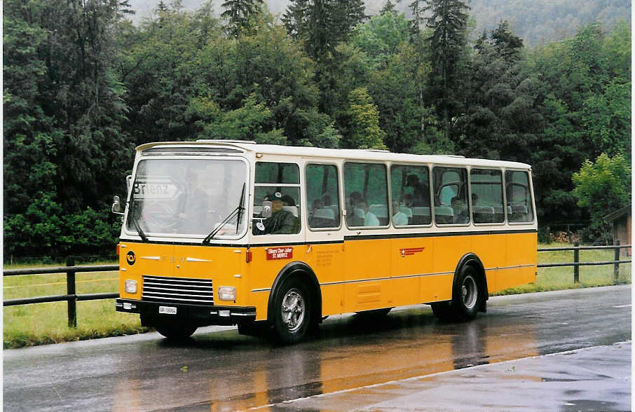 (047'101) - Wittwer, Chur - GR 16'004 - FBW/Gangloff (ex Eggenberger, M�riken; ex AVG Grindelwald Nr. 11; ex P 24'170) am 10. Juni 2001 in Ballenberg, West