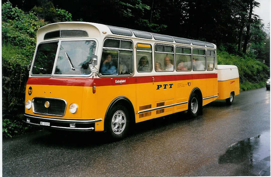 (047'108) - Rentsch, B�riswil - BE 21'019 - FBW/Gangloff (ex P 23'203; ex P 21'003) am 10. Juni 2001 in Ballenberg, West