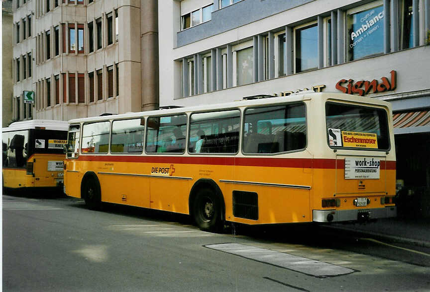 (047'803) - Schwizer, Goldach - Nr. 4/SG 50'508 - Saurer/T�scher am 10. Juli 2001 in Rorschach, Post