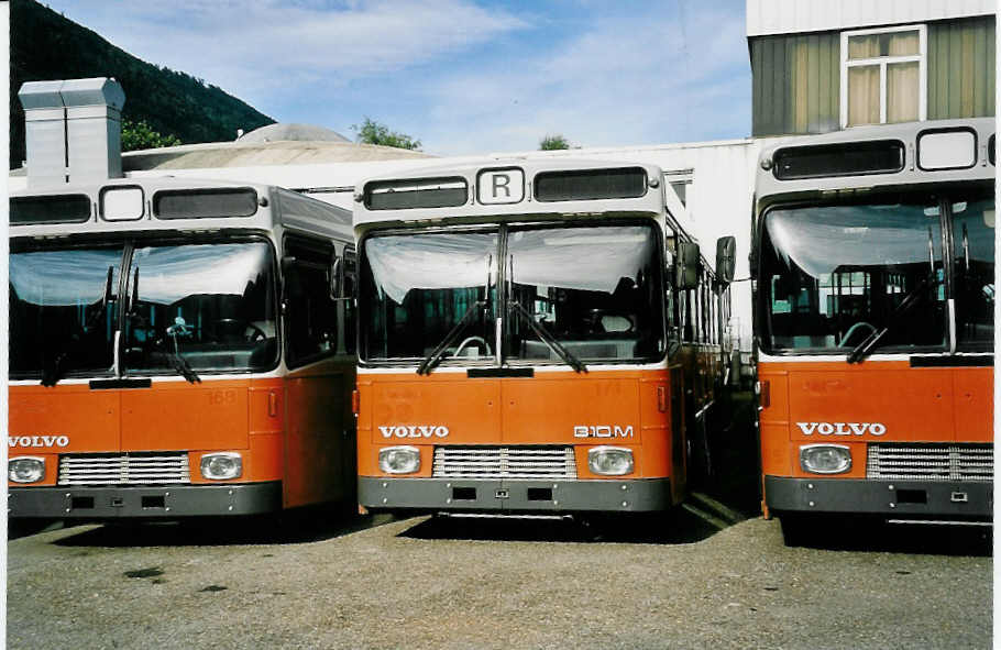 (048'933) - TPG Gen�ve - Nr. 171 - Volvo/R&J am 7. August 2001 in Biel, BTR