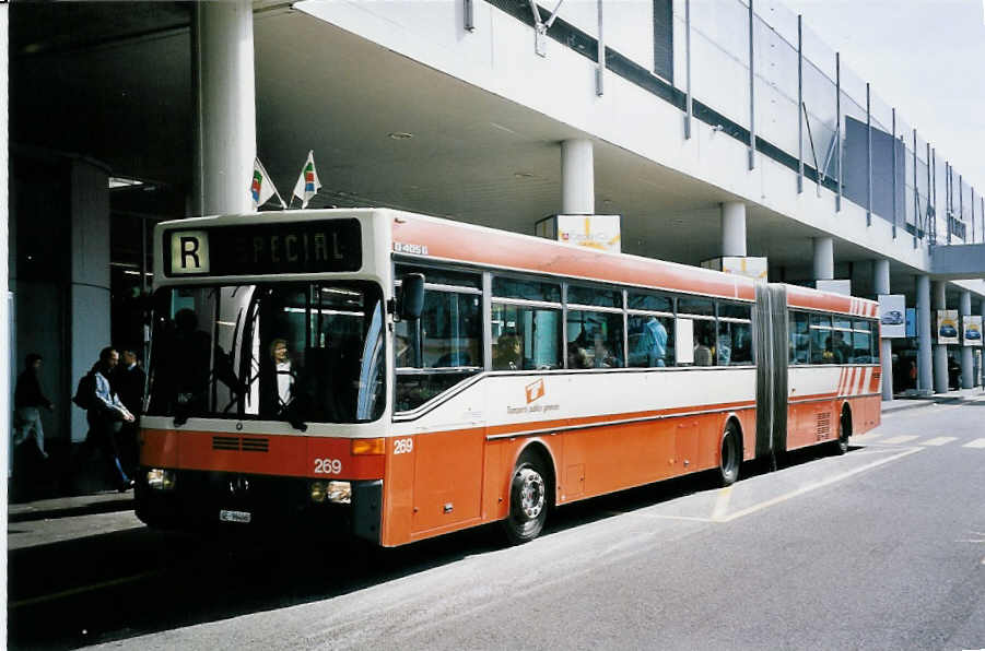 (052'304) - TPG Gen�ve - Nr. 269/GE 96'466 - Mercedes am 17. M�rz 2002 in Gen�ve, Palexpo