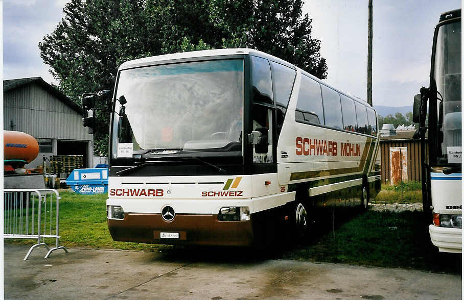 (055'518) - Schwarb, M�hlin - Nr. 26/AG 8255 - Mercedes am 25. August 2002 in Yverdon, Expo.02