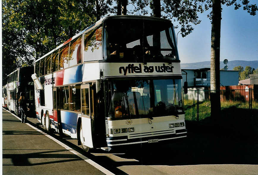 (056'223) - Ryffel, Uster - Nr. 12/ZH 156'345 - Dr�gm�ller am 29. September 2002 in Yverdon, Expo.02