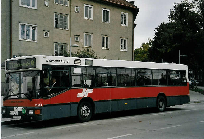 (056'713) - Dr. Richard - Nr. R1428/W 1065 LO - Gr�f&Stift am 9. Oktober 2002 in Wien, Simmering