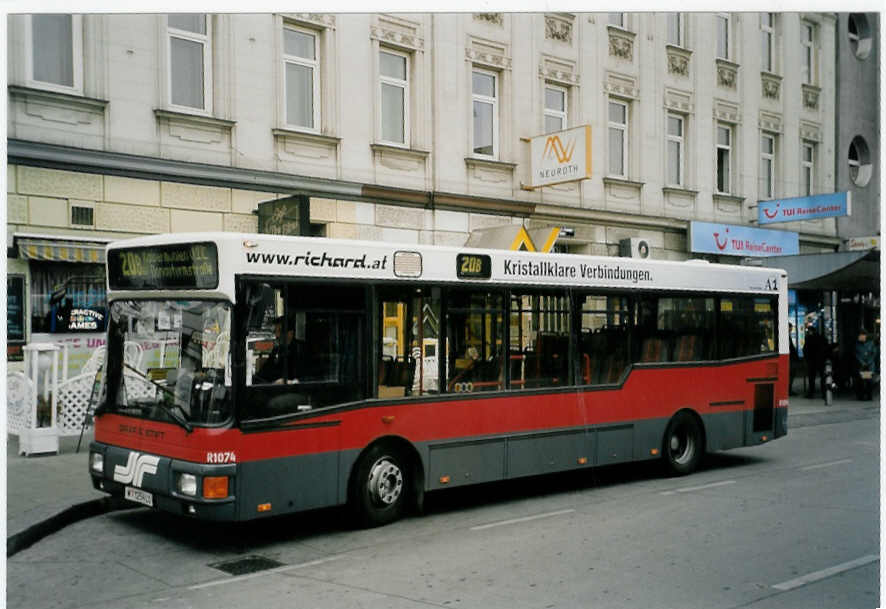 (056'812) - Dr. Richard - Nr. R1074/W 1254 LO - Gr�f&Stift am 10. Oktober 2002 in Wien, Floridsdorf