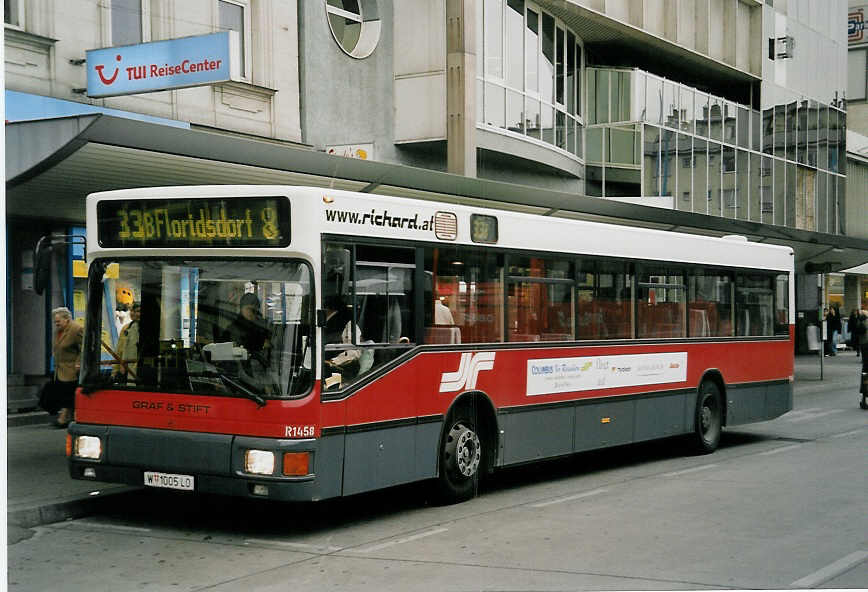 (056'816) - Dr. Richard - Nr. R1458/W 1005 LO - Gr�f&Stift am 10. Oktober 2002 in Wien, Floridsdorf