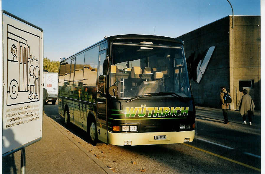 (057'034) - W�thrich, Liestal - BL 7418 - MAN/Auw�rter am 20. Oktober 2002 in Neuch�tel, Expo.02