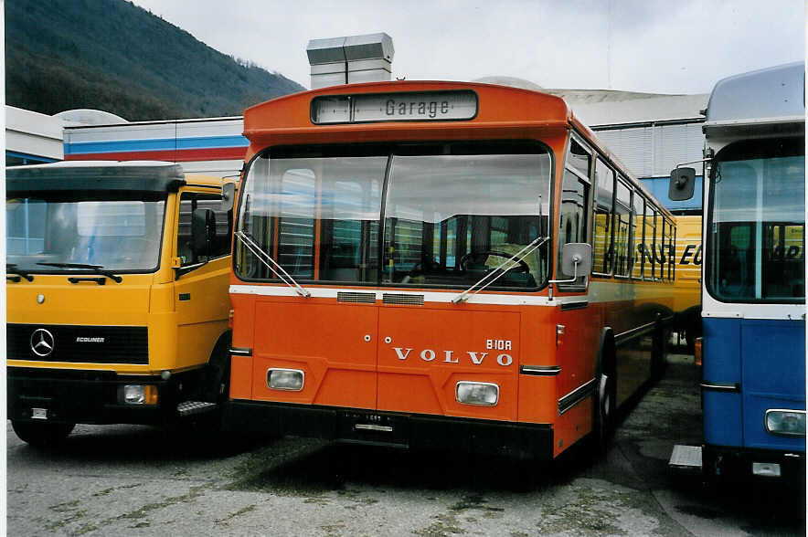 (057'504) - BBA Aarau - Nr. 123 - Volvo/Hess am 30. November 2002 in Biel, BTR