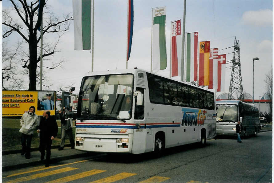 (059'207) - TourisCar, Gen�ve - GE 96'430 - Renault am 16. M�rz 2003 in Gen�ve, Palexpo