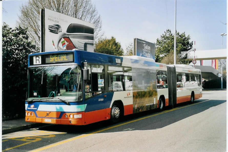 (059'218) - TPG Gen�ve - Nr. 356/GE 96'145 - Volvo am 16. M�rz 2003 in Gen�ve, Palexpo