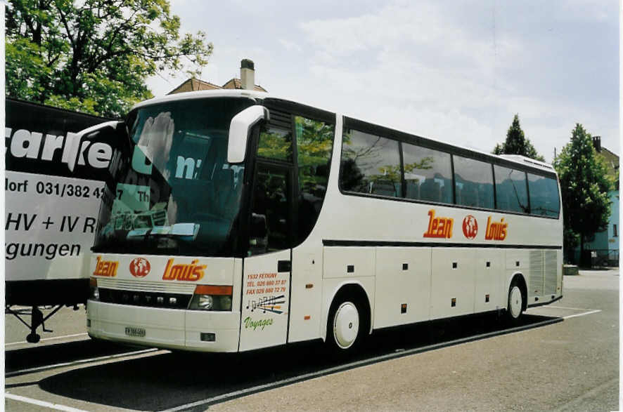 (060'613) - Jean-Louis, F�tigny - FR 300'469 - Setra am 12. Juni 2003 in Thun, Seestrasse