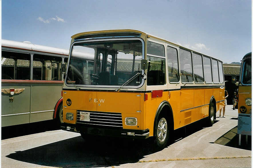 (060'829) - R�egg, R�ti - FBW/Gangloff (ex P 24'169) am 21. Juni 2003 in Hinwil, AMP