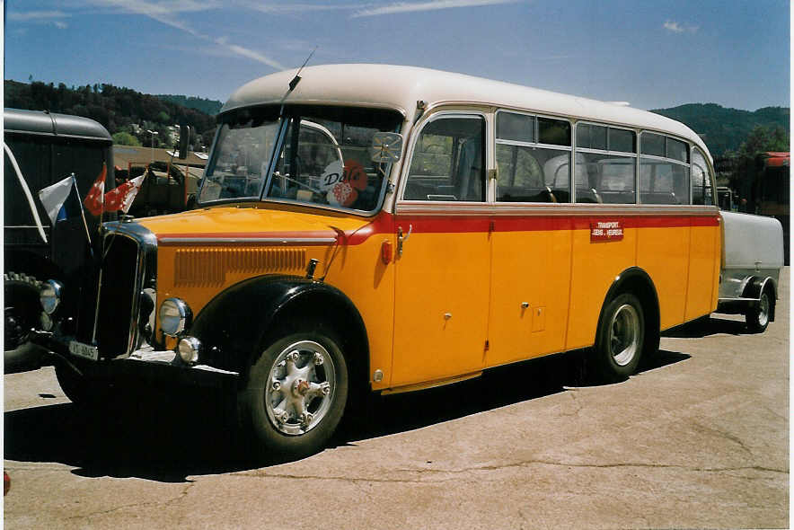 (060'919) - Suter, Savi�se - VS 6045 - Saurer/Lauber (ex Humbert-Droz, Ligni�res; ex P 21'016; ex Pache+Helfer, Colombier) am 21. Juni 2003 in Hinwil, AMP