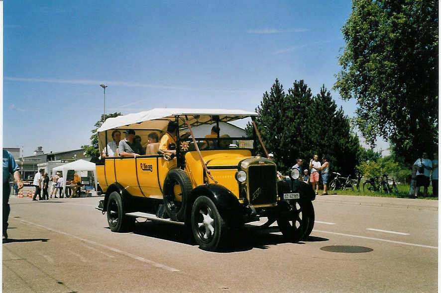 (060'925) - R�llin, Hirzel - SZ 42'365 - FBW/Seitz-Hess (ex P 2881/1529) am 21. Juni 2003 in Hinwil, AMP