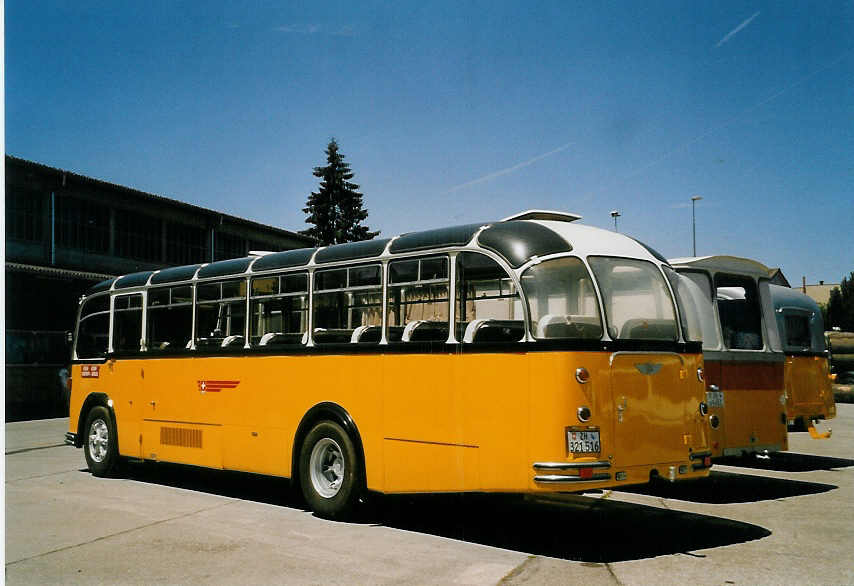 (061'006) - Tiemann, Oetwil - Nr. 5/ZH 321'516 - FBW/FHS (ex Widmer, Aarburg; ex AAGU Altdorf Nr. 5) am 21. Juni 2003 in Hinwil, AMP