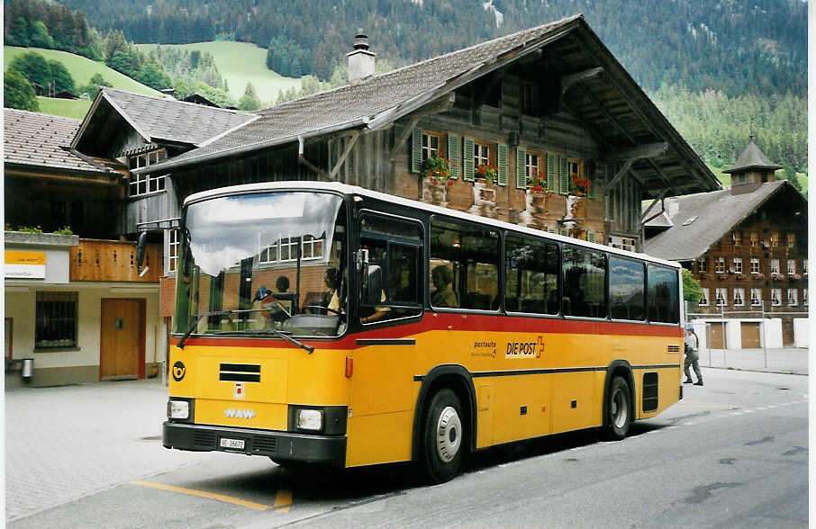 (061'232) - Spring, Schwenden - BE 26'672 - NAW/R&J am 5. Juli 2003 in Zwischenfl�h, Post
