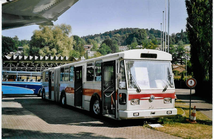 (061'410) - AS Engi (RWB) - Nr. 20 - Saurer/T�scher (ex ASS Schleitheim Nr. 10) am 13. Juli 2003 in Luzern, Verkehrshaus