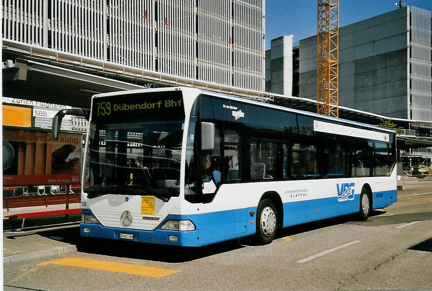 (061'632) - Welti-Furrer, Z�rich - Nr. 88/ZH 661'188 - Mercedes am 19. Juli 2003 in Z�rich, Flughafen