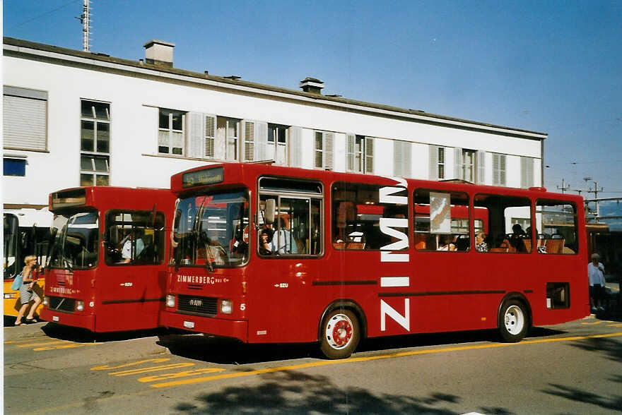 (061'813) - AHW Horgen - Nr. 5/ZH 402'287 - NAW/Hess am 19. Juli 2003 beim Bahnhof W�denswil