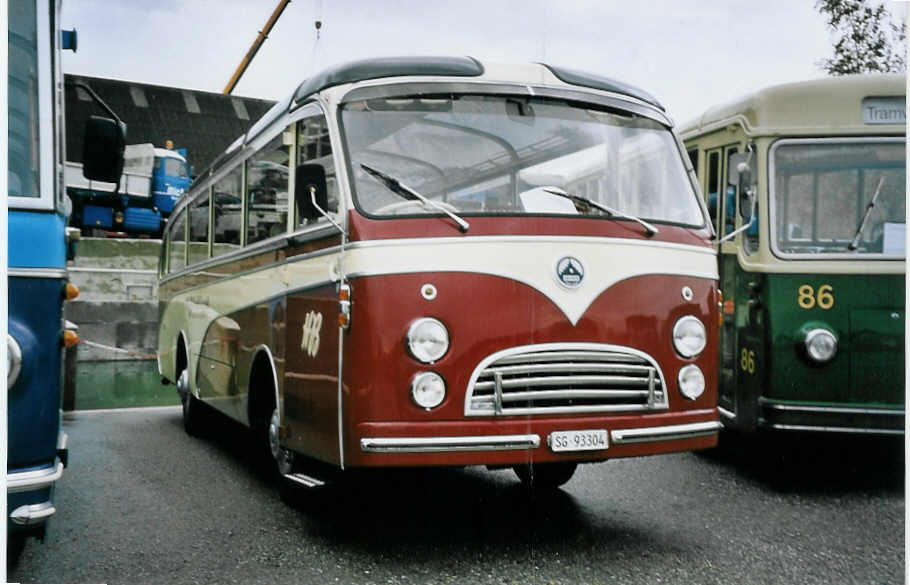 (063'005) - Bl�chlinger, Neuhaus - SG 93'304 - Saurer/Gangloff am 30. August 2003 in Niederbipp, Saurertreffen