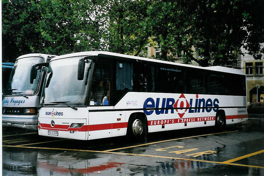 (063'129) - Aus der Slowakei: CSAD - BA-635HM - Mercedes am 30. August 2003 in Bern, Sch�tzenmatte