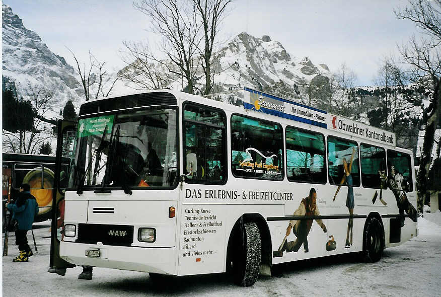 (064'812) - EAB Engelberg - OW 10'265 - NAW/Hess (ex RTB Altst�tten Nr. 49) am 27. Dezember 2003 in Engelberg, Talstation Titlis
