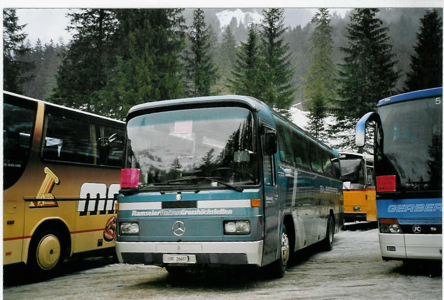 (065'331) - Ramseier, Grossh�chstetten - Nr. 4/BE 26'607 - Mercedes am 7. Februar 2004 in Adelboden, Unter dem Birg