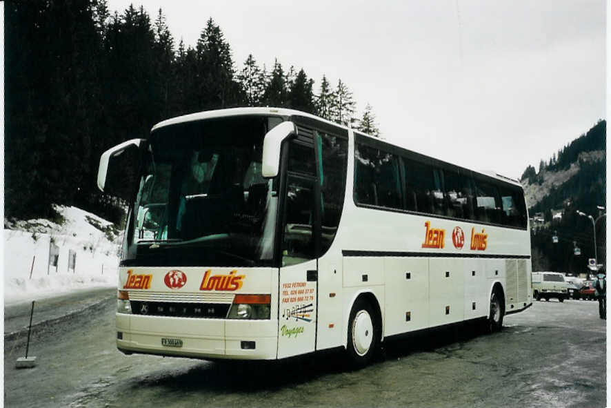 (065'706) - Jean-Louis, F�tigny - FR 300'469 - Setra am 22. Februar 2004 in Adelboden, ASB