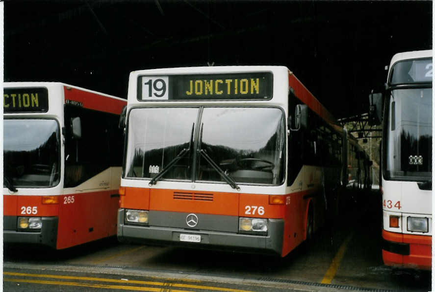 (066'304) - TPG Gen�ve - Nr. 276/GE 96'196 - Mercedes am 21. M�rz 2004 in Gen�ve, D�p�t