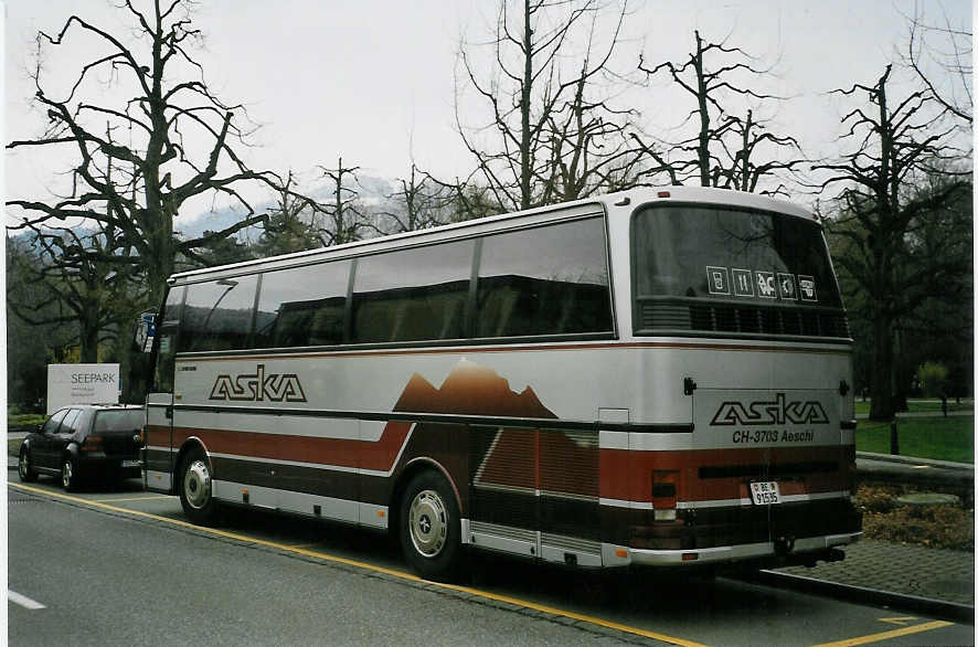 (066'327) - ASKA Aeschi - Nr. 11/BE 91'535 - Setra am 26. M�rz 2004 in Thun, Hotel Seepark