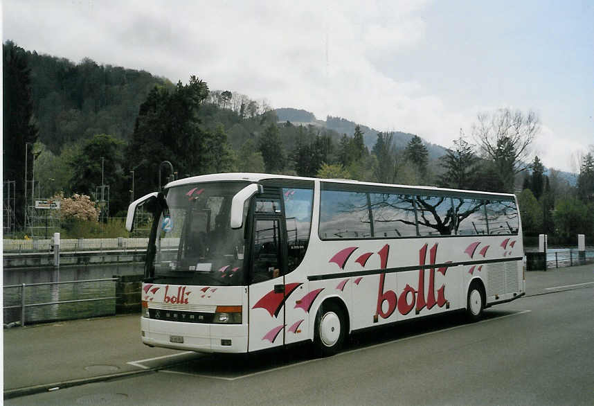 (066'524) - Bolli, Benken - Nr. 1/ZH 165'901 - Setra am 18. April 2004 bei der Schiffl�ndte Thun