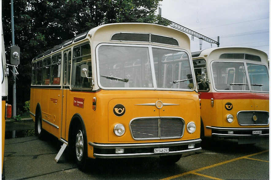 (068'514) - R�ber, Mettmenstetten - ZH 546'297 - FBW/Gangloff (ex P 23'202; ex P 21'002) am 19. Juni 2004 in Hinwil, AMP