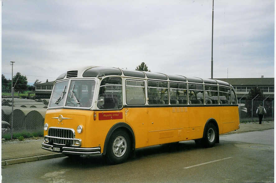 (068'520) - Wegm�ller, Attikon - ZH 21'783 - FBW/Gangloff (ex P 24'037; ex P 21'537) am 19. Juni 2004 in Hinwil, AMP