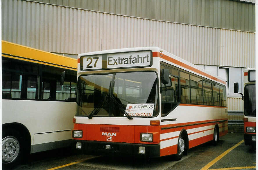 (068'929) - BSF Hochdorf - Nr. 9 - MAN/G�ppel am 7. Juli 2004 in Biel, Rattinbus