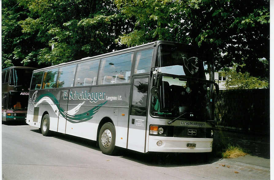 (069'607) - Scheidegger, Langnau - BE 355'860 - Van Hool am 23. Juli 2004 in Z�rich, Hardau