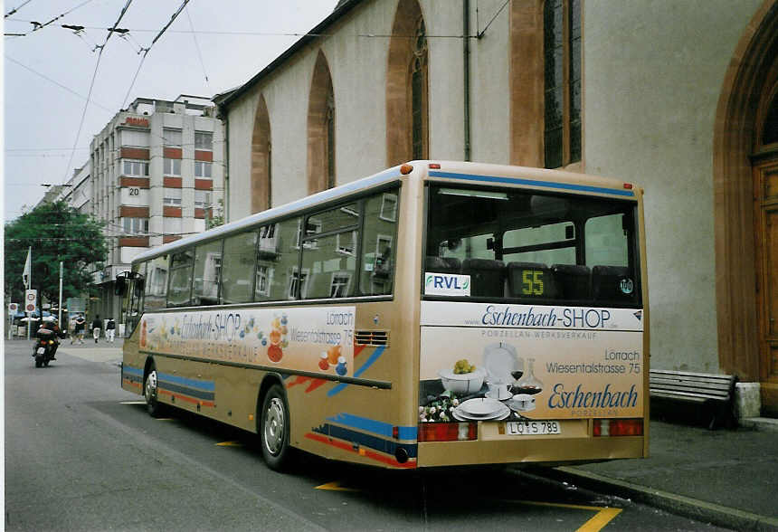 (069'705) - Aus Deutschland: Heizmann, Schopfheim - L�-S 789 - Mercedes am 24. Juli 2004 in Basel, Claraplatz