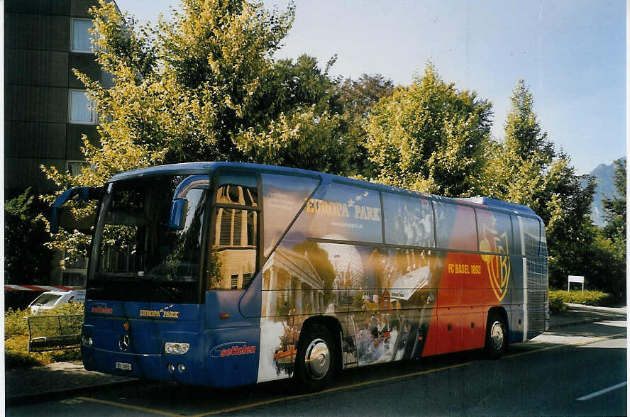 (069'931) - Settelen, Basel - Nr. 65/BS 1893 - Mercedes am 15. August 2004 in Thun, Hotel Seepark