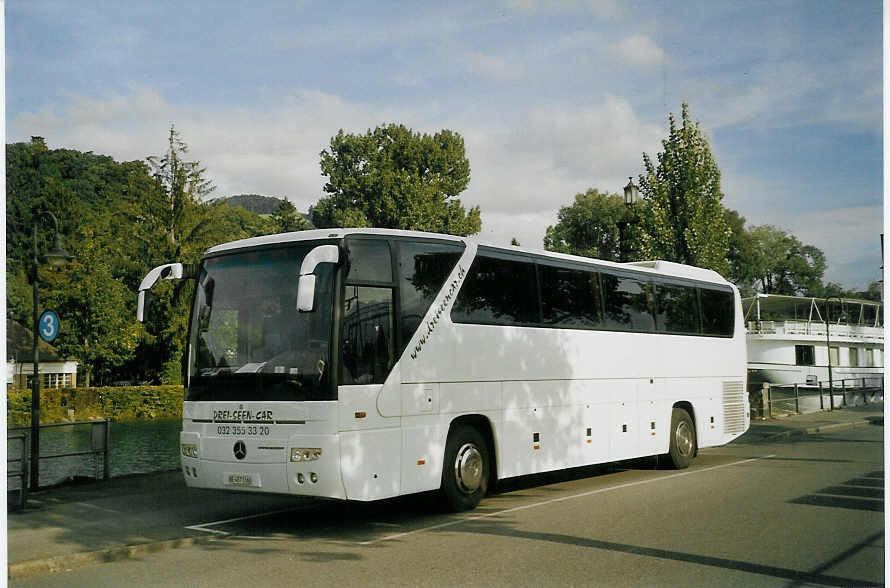 (071'204) - Portmann, Scheuren - BE 457'136 - Mercedes am 20. September 2004 bei der Schiffl�ndte Thun