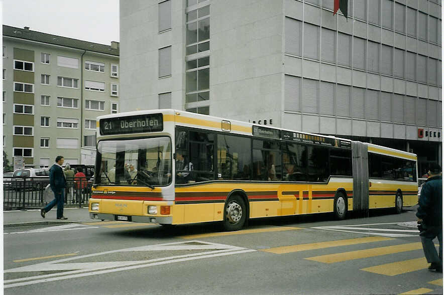 (071'230) - STI Thun - Nr. 72/BE 397'172 - MAN am 26. September 2004 in Thun, B�lliz