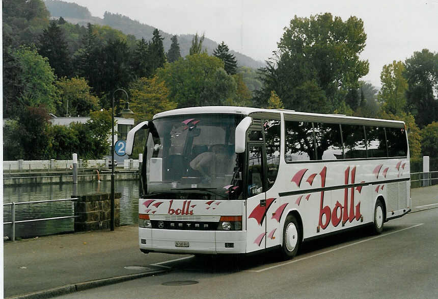 (072'210) - Bolli, Benken - Nr. 1/ZH 165'901 - Setra am 13. Oktober 2004 bei der Schiffl�ndte Thun