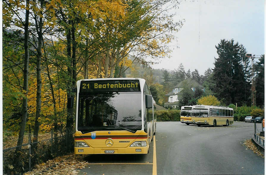 (072'530) - STI Thun - Nr. 74/BE 263'474 - Mercedes am 7. November 2004 bei der Schiffl�ndte Thun
