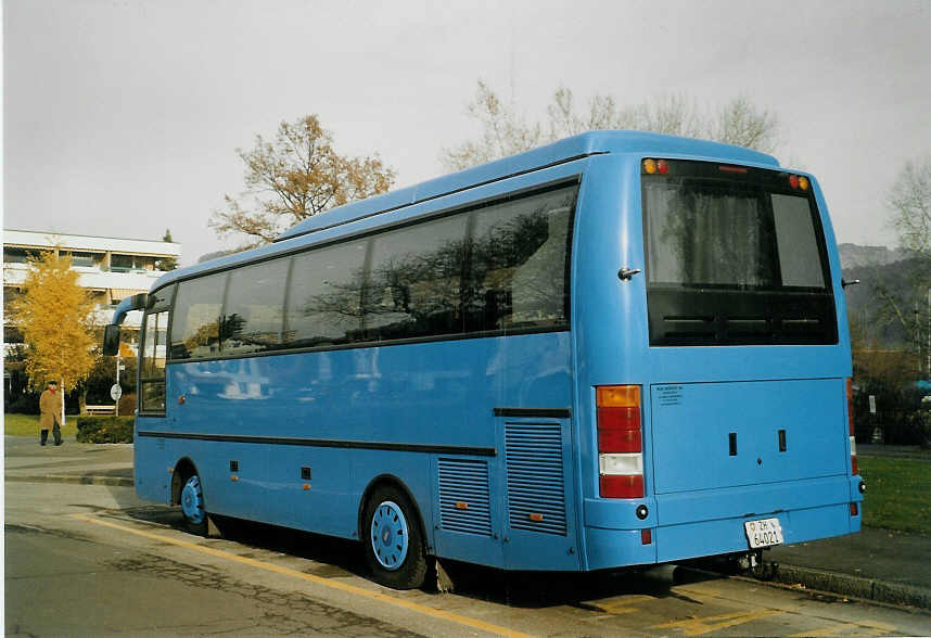 (072'815) - Bus-Service, W�denswil - ZH 64'021 - BMC am 28. November 2004 in Thun, Lachen
