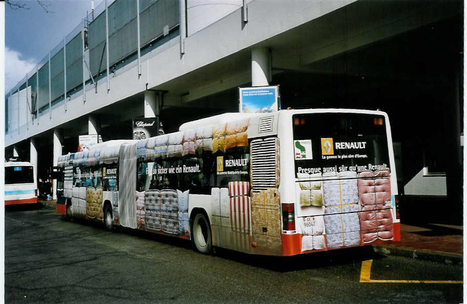 (075'506) - TPG Gen�ve - Nr. 387/GE 96'047 - Volvo am 6. M�rz 2005 in Gen�ve, Palexpo