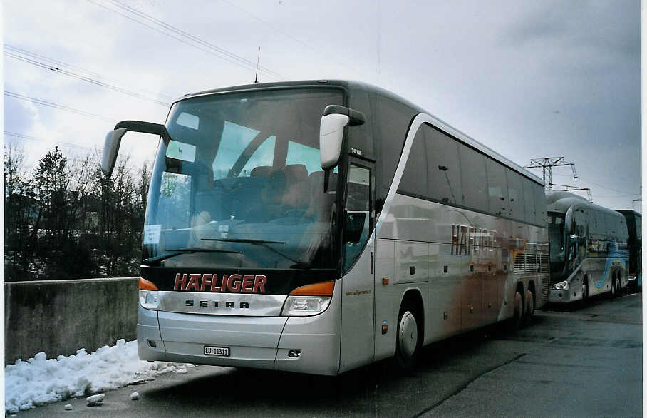 (075'521) - H�fliger, Sursee - Nr. 84/LU 11'311 - Setra am 6. M�rz 2005 in Gen�ve, Palexpo