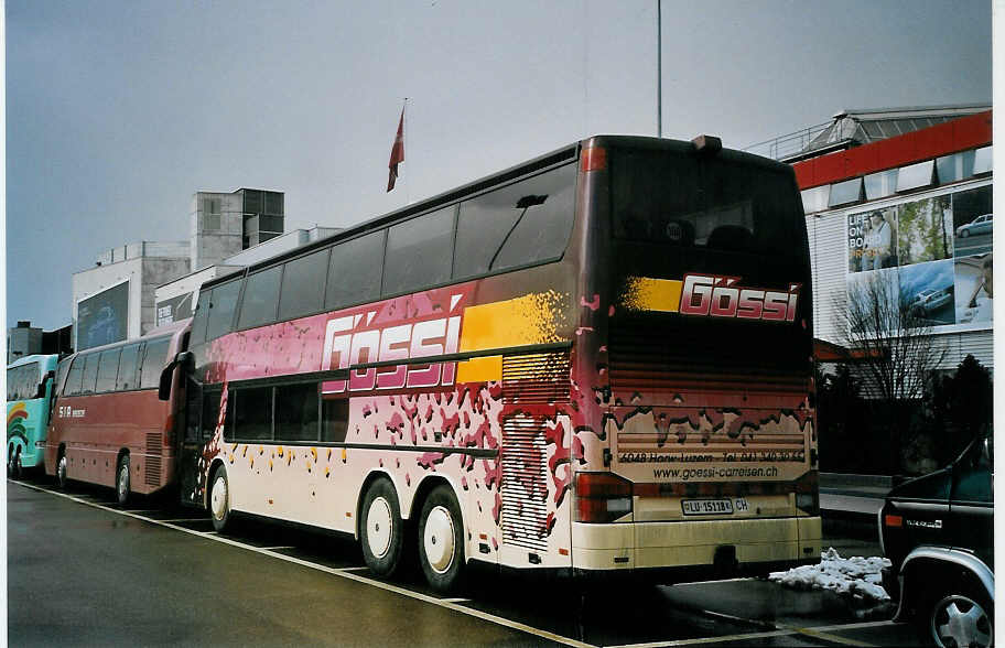 (075'522) - G�ssi, Horw - LU 15'118 - Setra am 6. M�rz 2005 in Gen�ve, Palexpo