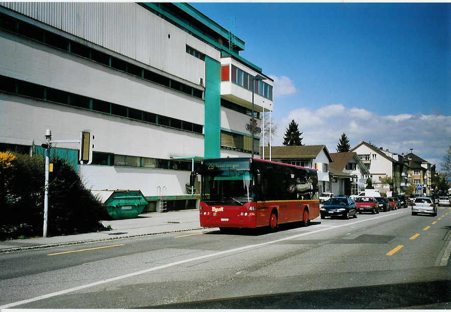 (076'032) - Dysli, Bern - Nr. 464/BE 483'464 - Neoplan am 10. April 2005 in K�niz, Br�hlplatz