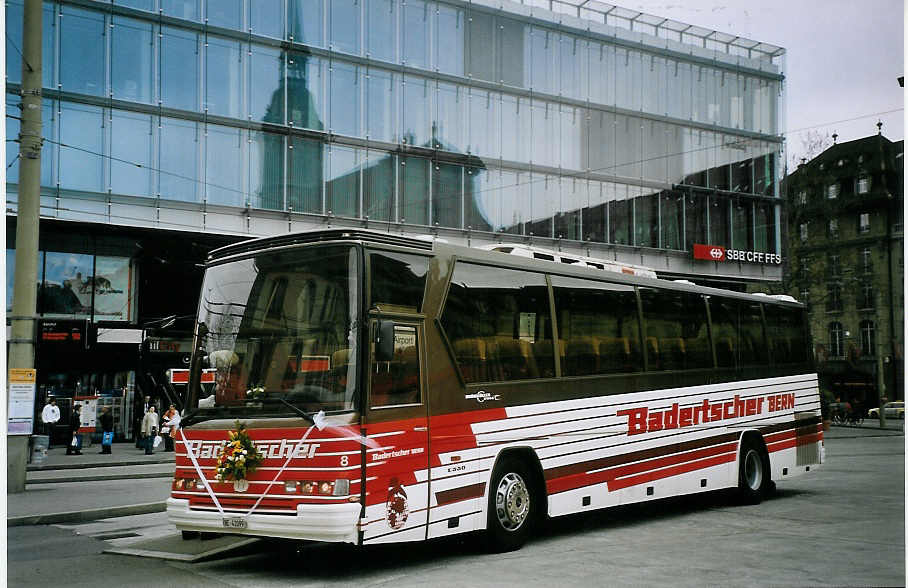 (076'127) - Badertscher, Bern - Nr. 8/BE 41'099 - Dr�gm�ller am 16. April 2005 beim Bahnhof Bern