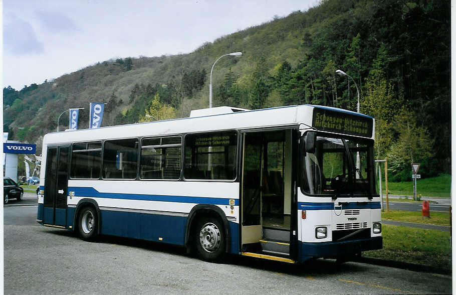 (076'319) - Estermann, Berom�nster - Nr. 327 - Volvo/Lauber (ex ZVB Zug Nr. 47; ex Neoplan, Horgen; ex SBC Chur Nr. 14; ex Roth, Chur Nr. 28) am 23. April 2005 in Biel, BTR