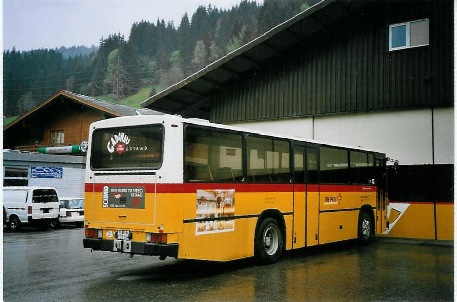 (076'601) - K�bli, Gstaad - BE 107'055 - NAW/R&J (ex Perreten, Lauenen) am 16. Mai 2005 in Gstaad, Garage